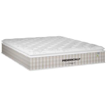 Imagem de Colchão King Molas Ensacadas Presidencially Pillow Pocket (193x203x34) - Plumatex
