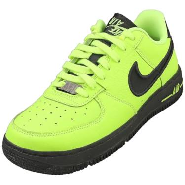 Imagem de Nike Tênis feminino Air Force 1 Dance (FJ7409-700, Volt/Gunmetal/Preto), Volt/Gunmetal/Preto, 36