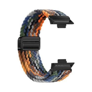 Imagem de Pulseira De Nylon Trançada Com Fivela Magnética Respirável Substituíve