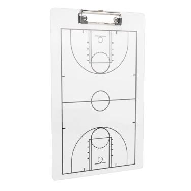 Imagem de XUXHOU Quadro de Treinamento de Basquete, Quadro Branco de Basquete Em PVC Apagamento a Seco para Jogadas Treinamento de Planejamento de Jogos