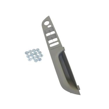 Imagem de RHD interior direito porta do motorista painel de apoio de braço painel interruptor tampa da maçaneta da porta compatível com BMW Série 3 E90 E91 316 318 320 325 328i 2004-2012(Gray Low-end 35.5)