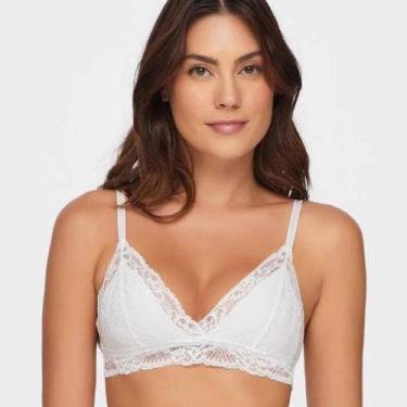 Imagem de Sutiã Leve em Renda Cosmopop Valisere Lingerie - Ref. 24144, Branco, P