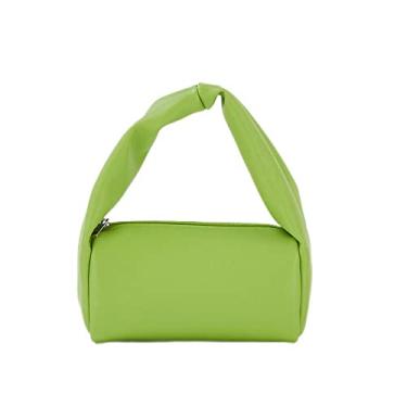 Imagem de Lavar e armazenar mulheres bolsa cosmética portátil para todas as combinações sacos de jantar para mulheres bolsa clutch ouro ombro pequeno sobre a bolsa transversal moderna (verde, 18,5 * 9 * 9 cm)