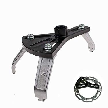 Imagem de Ferramenta universal de remoção de bomba de combustível, ferramenta de anel de bloqueio ajustável da bomba de combustível, ferramenta de anel de bloqueio de tanque de combustível, kit de reparo de tanque de combustível, chave inglesa de 13,5 cm a 18,2 cm