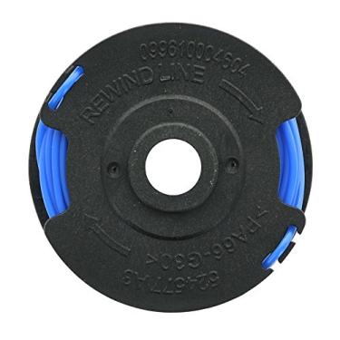 Imagem de Homelite Pacote genuíno OEM AC41RDLB Auto feed Dual .65" de linha de substituição e carretel para Aparadores de corda elétricos Homelite (pacote único)