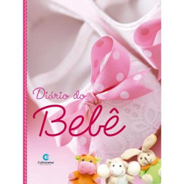 Imagem de Diário Bebê Anotações Álbum Gestação Menina - Rosa - Culturama