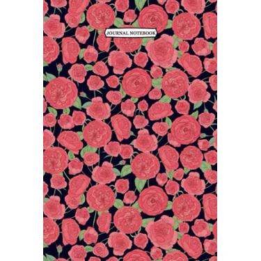 Imagem de Journal Notebook: Elegant botanical seamless pattern Ruled Lined Journal, Gratitude Journal for Women: Notebook|Journal| Diary/ Lined - Size 6x9 Inches 120 Pages