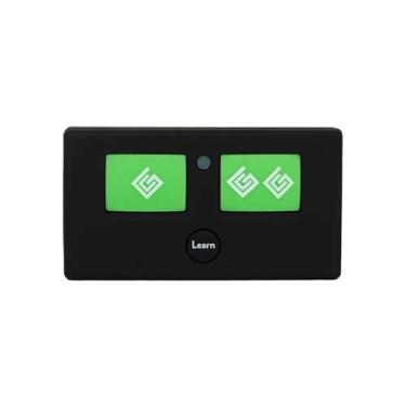 Imagem de Transmissor de controle remoto de 3 botões resistente à água Ghost Controls AXR1 para sistemas de abridor de portão automático