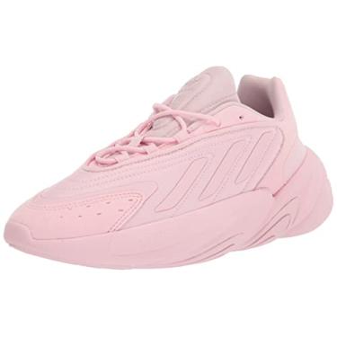 Imagem de adidas Tênis infantil unissex Ozelia, Rosa claro/preto/rosa claro, 20