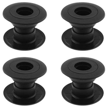 Imagem de RLECS Bucha de pebolim 4 peças de rolamentos de mesa de pebolim haste peças de reposição rolamento de máquina de pebolim