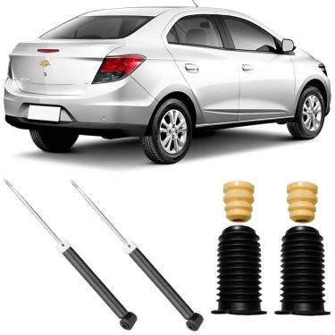 Imagem de 2 Amortecedor Prisma 2013 a 2019 Traseiro Nakata HG 31214