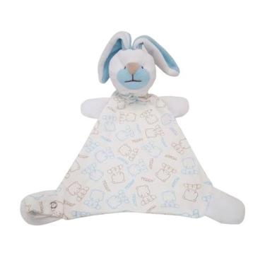 Imagem de Naninha Bebê Cheirinho Porta Chupeta com guizo e prendedor de chupeta 