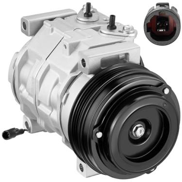 Imagem de BDFHYK Compressor A/C de ar condicionado com embreagem compatível com Suzuki Grand Vitara V6 2.5L 2004-2005, XL-7 V6 2.7L 2002-2003, Grand Vitara V6 2.7L 2001
