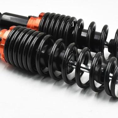 Imagem de 2PCS MOTOCYCH RETRILHO DAMPER DE SUSPENSÃO UNIVERSAL PARA MOTORIOTIVAS ELÉTRICAS Scooters 25cm/9,84in (27cm/10.63in)