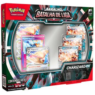 Imagem de Deck Pokemon TCG Charizard Ex Batalha De Liga Copag