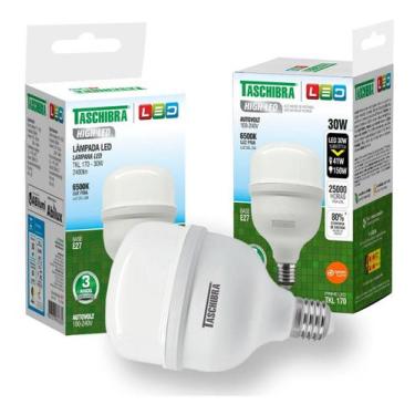 Imagem de Lampada High Led Tkl 170 30w Bivolt Soq E27 6500k Taschibra