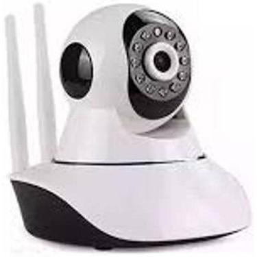 Imagem de Câmera Ip P2P 1.3Mp Wifi Com 2 Antenas Resolução Hd 720P