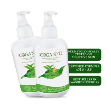 Imagem de Óleo de melaleuca orgânico Feminine Intimate Wash 250 ml (pacote com 2