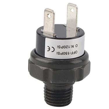 Imagem de Compressor de Ar Automático Universal para Carro, Válvula de Interruptor de Pressão Automática de 12V para Interruptor Com Roscas Finais NPT de 1/4, Interruptor de Pressão de
