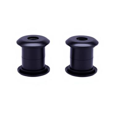 Imagem de Buchas de guidão de poliuretano para Harley Davidson Big Twin Models 1973-2018 Sportster 1973-2003 (número da peça: 56157-85T) preto