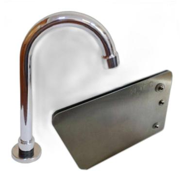 Imagem de Torneira Alta Acompanha Acionador De Pedal Modelo Piso