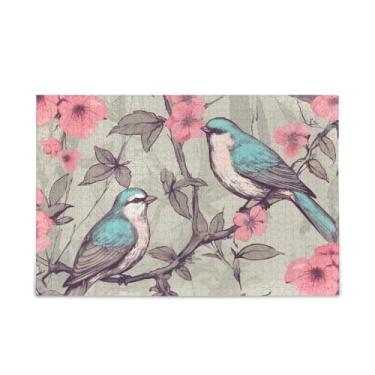 Imagem de WELLDAY Quebra-cabeça pássaros rosa 500 peças grande arte de jogo de quebra-cabeça para adultos adolescentes