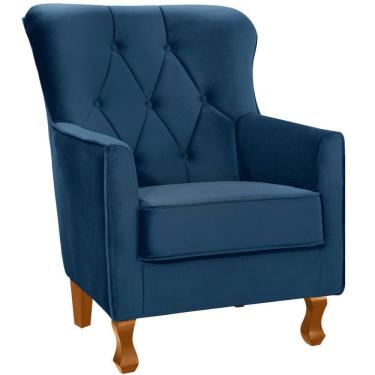 Imagem de Poltrona Decorativa Carrara c/ Capitonê