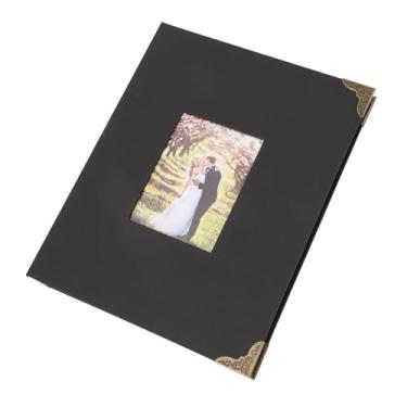 Imagem de aqxreight Álbum de Fotos de bebê Com Janela Frontal, Lembrança de Foto de bebê, Faça você Mesmo, Página Interna Preta, Scrapbooking, Livro de Memória de, Toque Preto, Elegância, Adicione Diversão