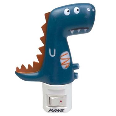 Imagem de Luz Noturna LED de Tomada 3000K 1W Bivolt Avant Dinossauro