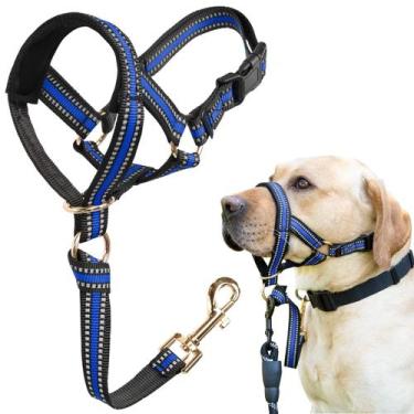 Imagem de Muzzle Leash BARKLESS para cães Head Halter XL Head Halter