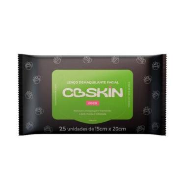 Imagem de Lenço Facial Demaquilante CottonBaby CBSkin 25 Unidades Coconut - Cott