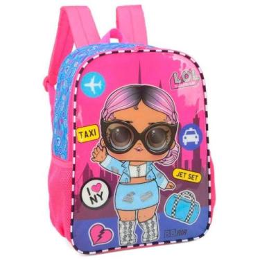 Imagem de Mochila Infantil Escolar Costas Lol Surprise Táxi - LUXCEL