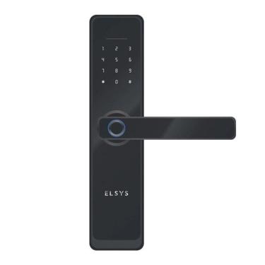 Imagem de Fechadura Digital De Embutir Wi-Fi Com Biometria Esf-De4000B