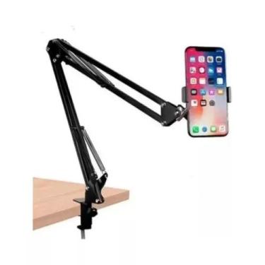 Imagem de Suporte Articulado MTG-126 Para Microfone Tablet e Celular, Tomate par