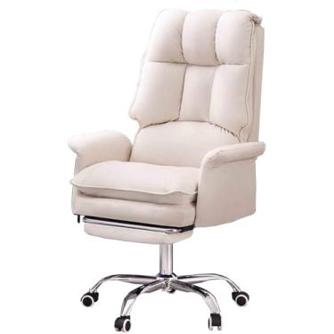 Imagem de Cadeira de escritório ergonômica executiva, cadeira de mesa ergonômica, cadeira de jogos com encosto alto, reclinável, confortável, cadeira de escritório em casa, suporte lombar, cadeira de computador