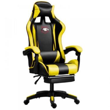 Imagem de Cadeira Gamer com apoio para os pés Reclinável Profissional p Escritór