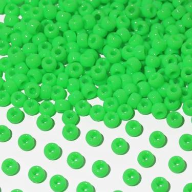 Imagem de Richbunnys 1000 contas de pônei de plástico multicoloridas a granel para artesanato, 6 * 9 mm cores sortidas contas de cabelo, incluindo preto, vermelho, azul, branco para fabricação de pulseiras