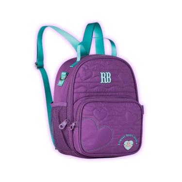 Imagem de Mochila P Rebecca Bonbon Bolsa Térmica Creche Passeio Kids, Cor Roxo