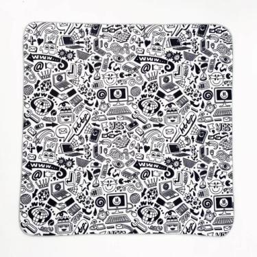 Imagem de Pano de envoltório de lente de câmera autoadesivo pano mágico multifun