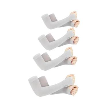 Imagem de Mangas Protetoras UV Para Homens E Mulheres, 6 Pares, Mangas Esportiva