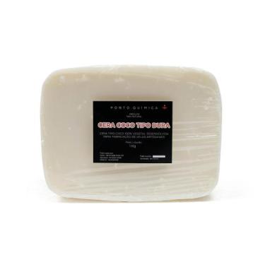 Imagem de Cera de Coco Dura para Velas 100% Vegetal 1kg Ponto Química