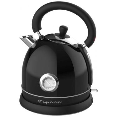 Imagem de Chaleira Elétrica Retrô 1.8L com Desligamento Automático e Proteção de Fervura, 110v, FRIGIDAIRE EKET125 BLACK, Preto
