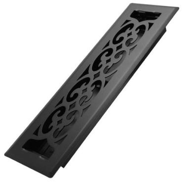 Imagem de Floor Register Howeall 2x12" Heavy Duty Walkable - Preto