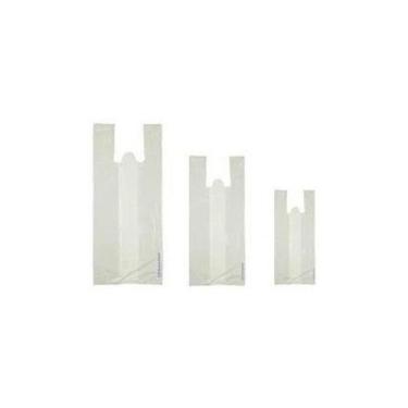 Imagem de Sacolas Plasticas Creme Reciclada 60x80 Pacote De 5 Kg - Higipack