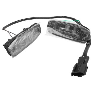 Imagem de ninawesome 92501-2p000 Par de luz de lâmpada de placa de licença traseira compatível com Sorento 2011-2013 substituição para 92501-2p000