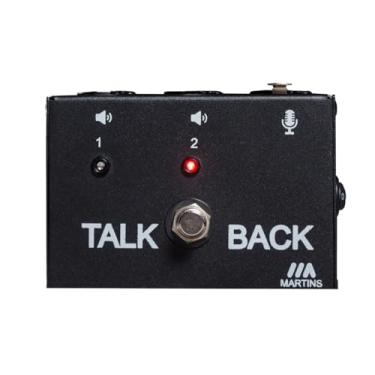 Imagem de Pedal TalkBack c/Leds Voz COM TRAVA - Ideal p/Shows e Gravação (Pedaleira para guitarra/pedal de guitarra/efeito de guitarra/pedal para violao) - PEDAIS MARTINS