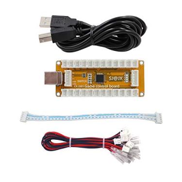 Imagem de SJ@JX Codificador USB Arcade Game Zero Delay Gamepad Controle Joystick para Nintendo Switch PC PS3 Raspberry Pi