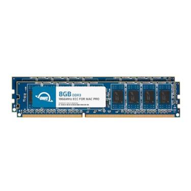 Imagem de Kit de atualização de memória OWC PC3-14900 DDR3 ECC 1866 MHz 240 pinos para Mac Pro final de 2013