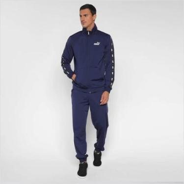 Imagem de Agasalho Puma Tape Poly CL Marinho-Masculino