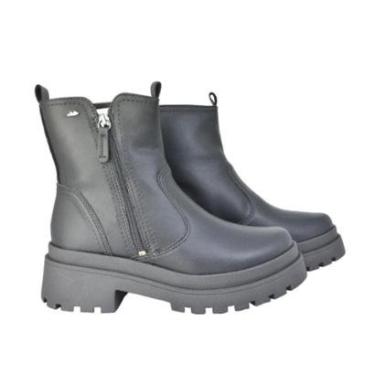 Imagem de Bota Feminina Napa Salto Baixo Tratorado Dakota-Feminino